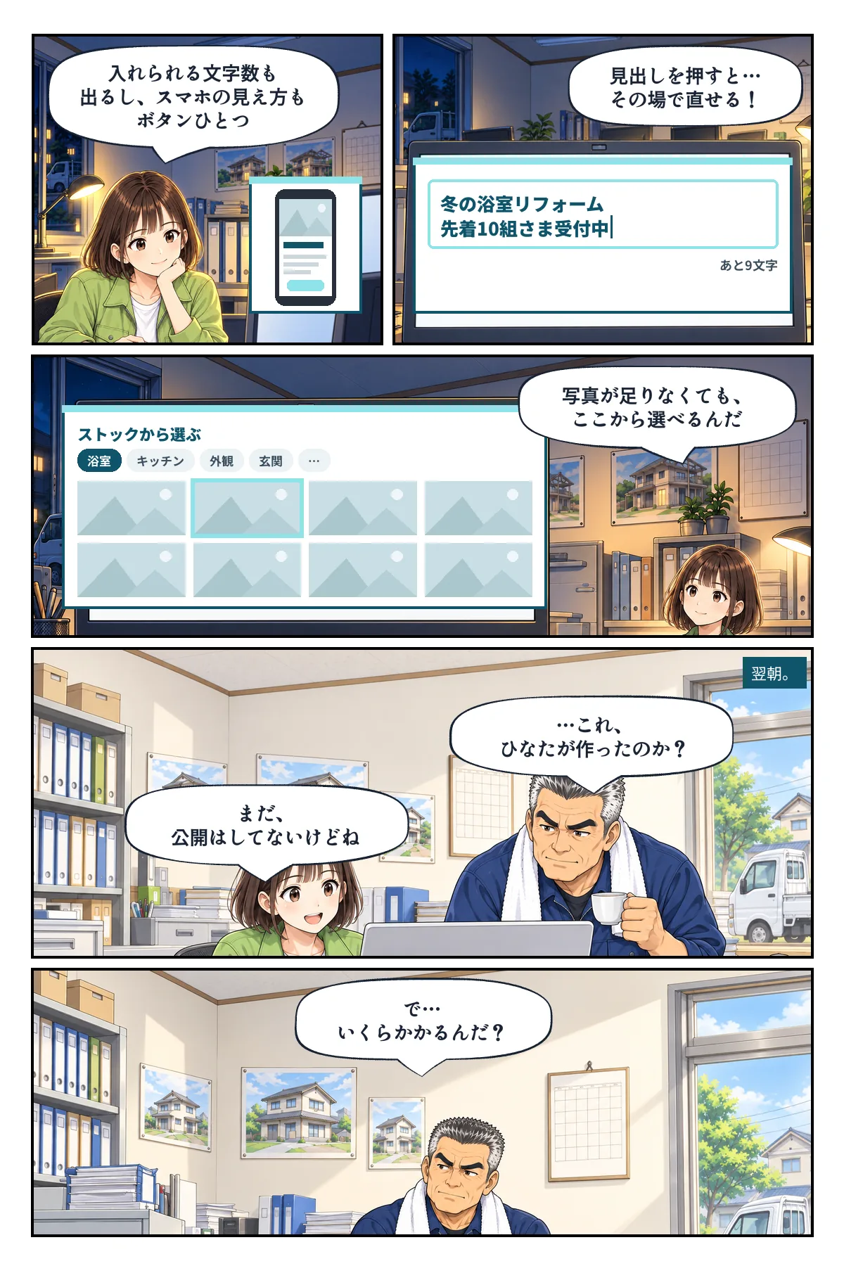 5ページ「押して、直す」